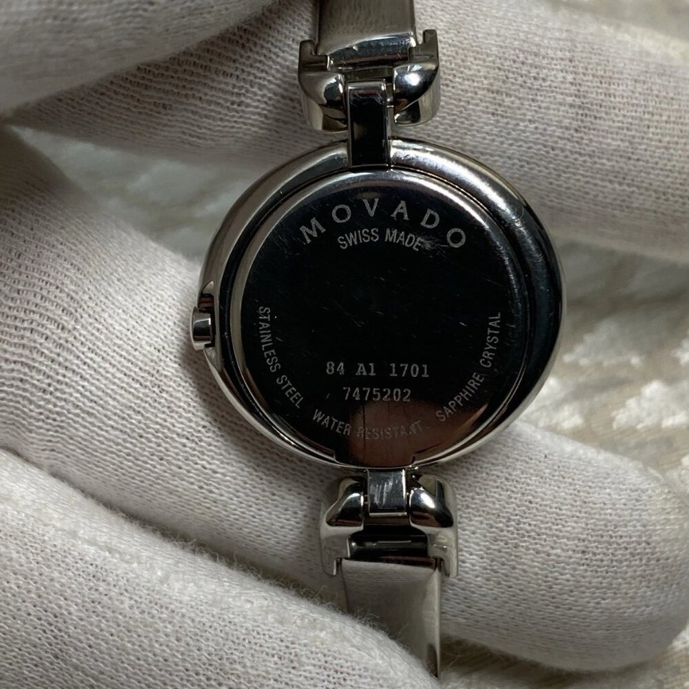 Movado Swiss Made Watch Sapphire Crystal Excellent Working Condition - Picture 5 of 16